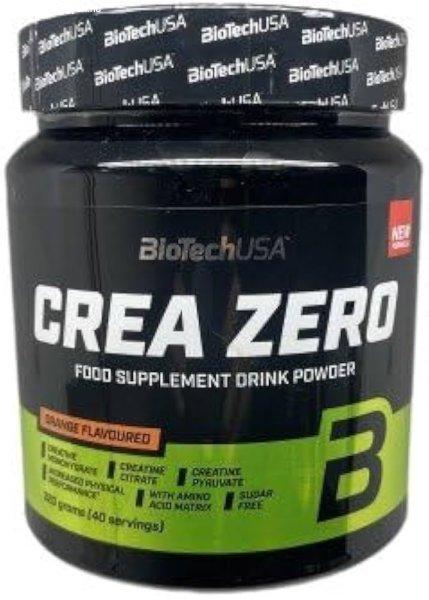 BiotechUSA Crea ZERO 320g narancs