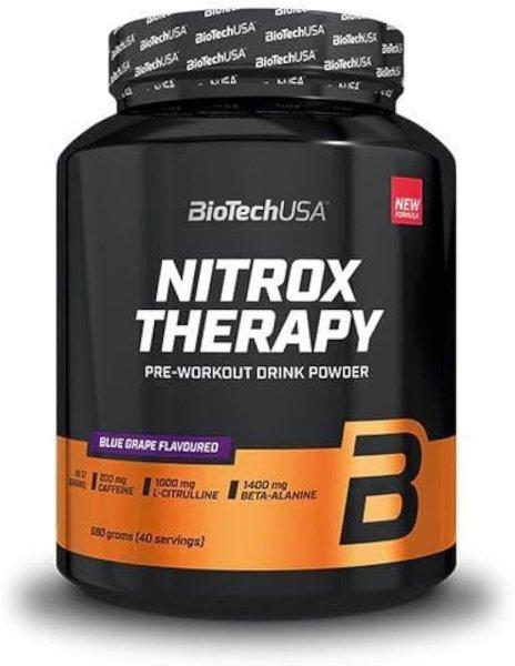 BiotechUSA NitroX Therapy 680g kékszőlő