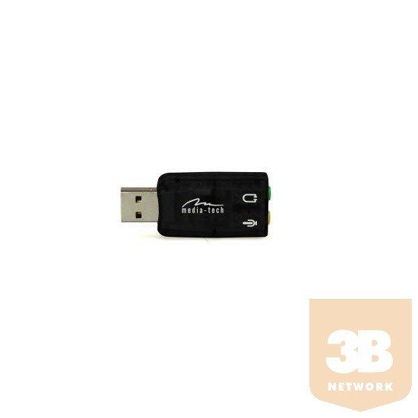 MEDIA-TECH USB Hangkártya 5.1 VIRTU