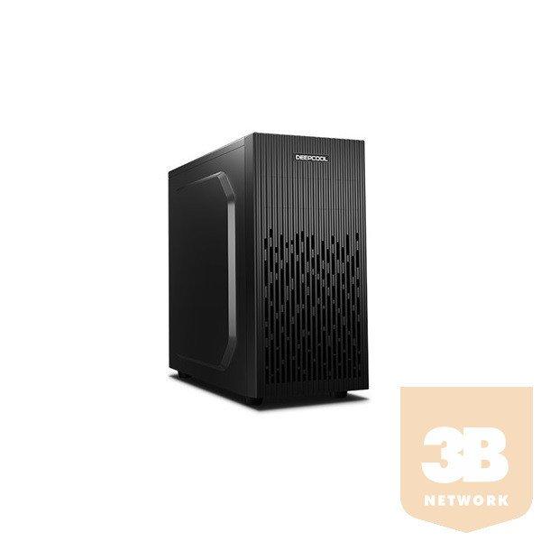 DeepCool Számítógépház - MATREXX 30 SI (fekete, fekete belső, 1x12cm
ventilátor, Micro ATX/Mini-ITX, 1xUSB3.0, 1xUSB2.0)