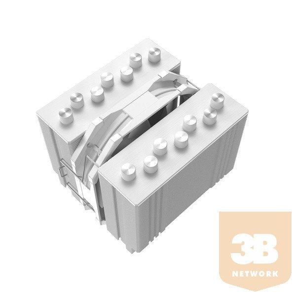 ID-Cooling CPU Cooler - SE-207-XT SLIM SNOW (15.2-35.2 dB; max 129,39 m3/h; 4Pin
csatlakozó, 7 db heatpipe, 2x12cm, PWM)