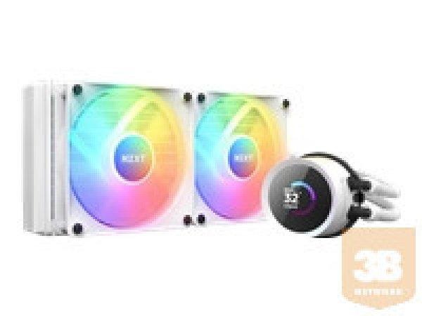 NZXT water cooling Kraken 240 RGB LCD White