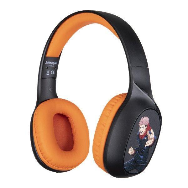 KONIX - JUJUTSU KAISEN 2.0 Fejhallgató Bluetooth Vezeték Nélküli Gaming
Stereo Mikrofon, Fekete-Narancs