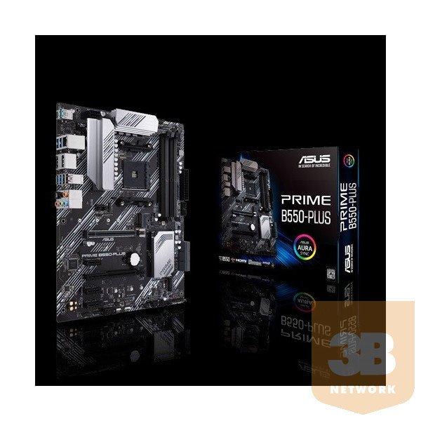 Asus Alaplap - AMD PRIME B550-PLUS AM4 (B550, 4xDDR4 4800MHz, 6xSATA3, 2x M.2,
Raid, 6xUSB2.0, 8xUSB3.2)