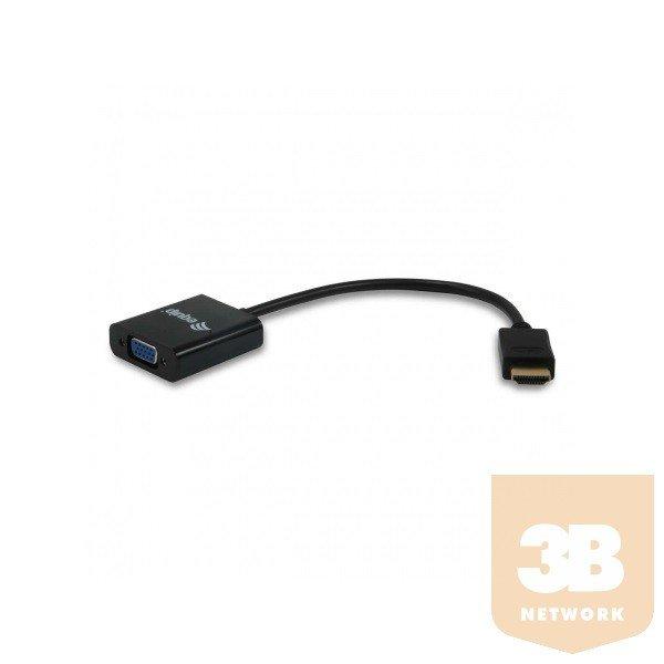 Equip 11903607 HDMI-VGA átalakító, apa/anya