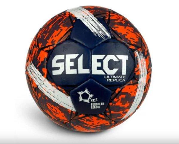 Select Ultimate Európa Liga V23 Replica Kézilabda 3-as piros/kék