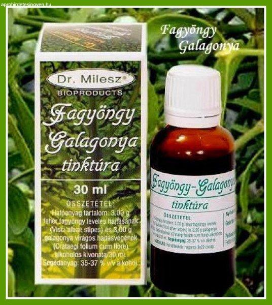 Dr.milesz fagyöngy-galagonya tinktúra 30 ml