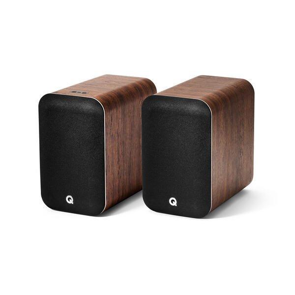 Q ACOUSTICS Active Compact Speakers (Pair) QM20HD WALNUT