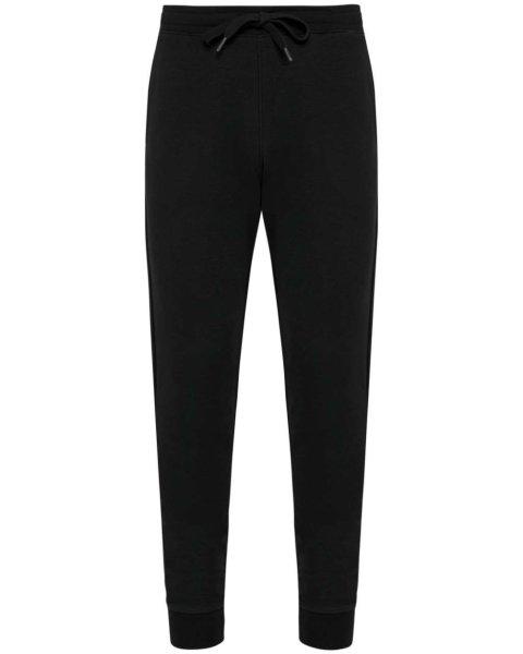 Férfi jogging alsó organikus pamutból, Kariban KA758, Black-2XL