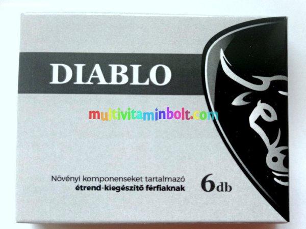 DIABLO 6 db kapszula, férfiaknak, alkalmi potencianövelő, mennyiségi
kedvezmény