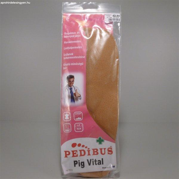 Pedibus talpbetét bőr pig vital 43/44 1 db