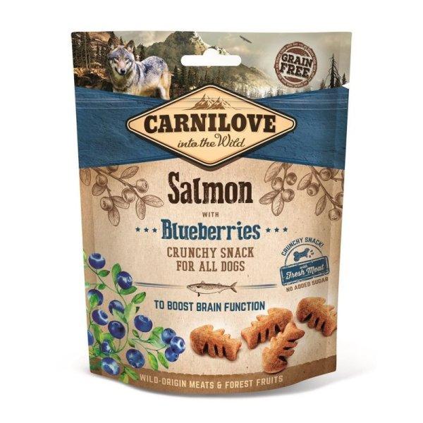 Carnilove Dog Crunchy Snack Salmon & Blueberries- Lazac hússal és áfonyával
200g