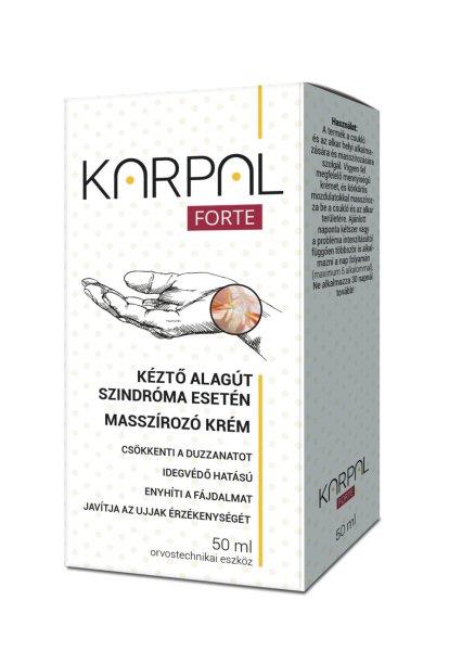 Karpal forte kéztő alagút szindróma masszírozó krém 50 ml