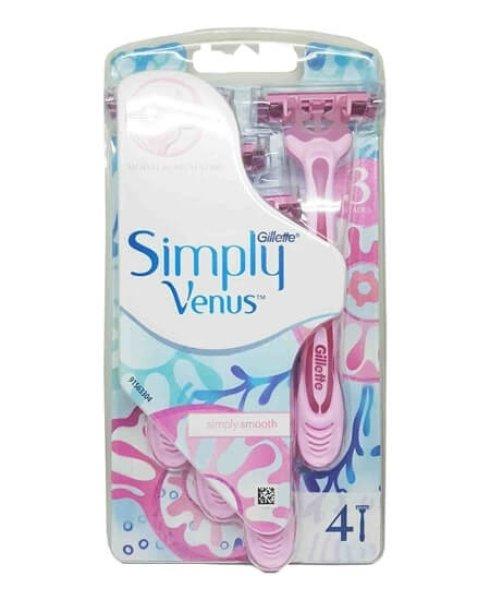 Gillette Eldobható borotva Simply Venus 3 8 db