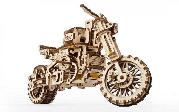 3dpuzzle Ugears Oldalkocsis motor modell mechanikus 