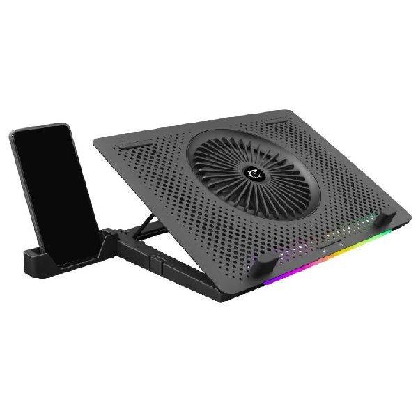 White Shark hűtőpad ICE-MASTER RGB, fekete