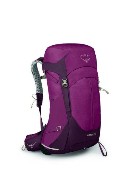 OSPREY túra hátizsák SIRRUS 26,  elderberry purple/chiru tan