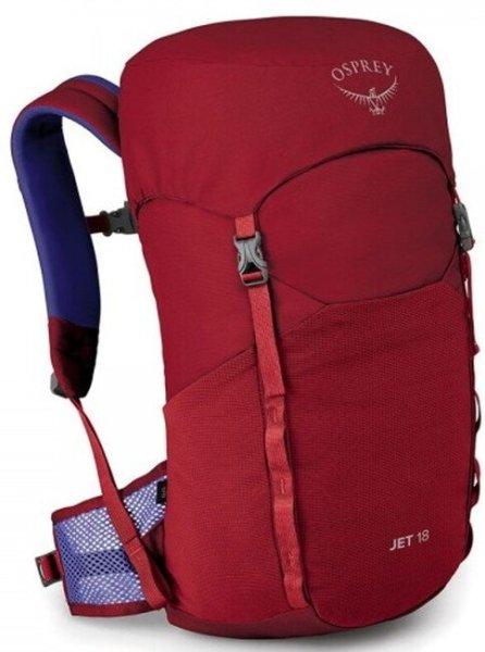 OSPREY túra hátizsák JET 18 II,  cosmic red