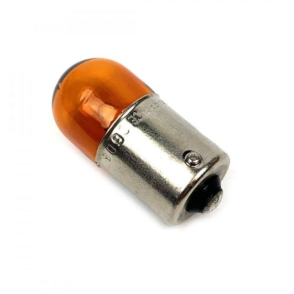 Izzó 12V 10W sárga BA15S