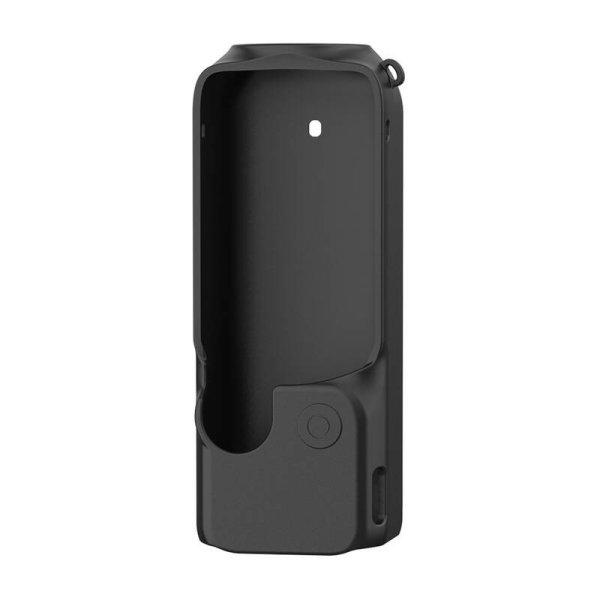 Szilikon borító tok készlet szíjjal PULUZ a DJI OSMO Pocket 3 számára
(fekete)