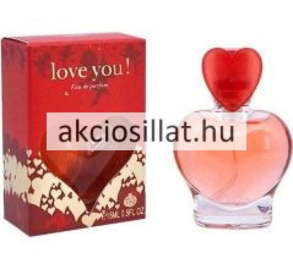 Real Time Love You Red EDP 15ml Női parfüm