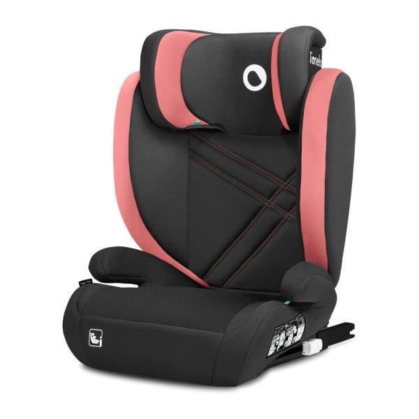 Lionelo gyerekülés Hugo I-Size Isofix pink-szürke