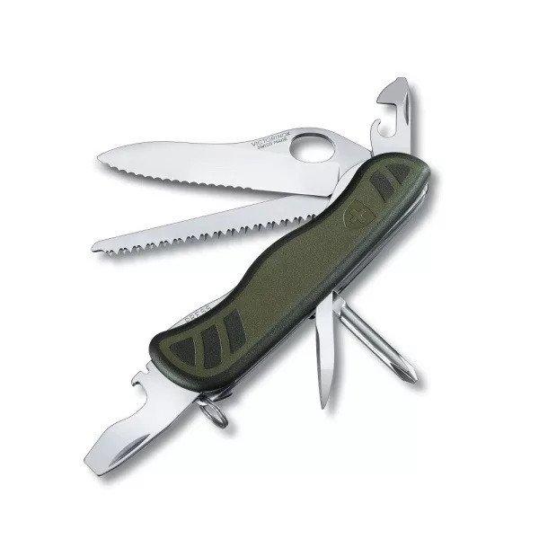 Victorinox Swiss Army "08" Green-Black Zsebkés, Svájci Bicska
0.8461.MWCH