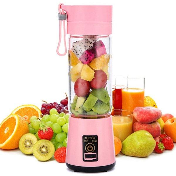 USB smoothie készítő - hordozható, akkumulátoros - 380ml (BBV)