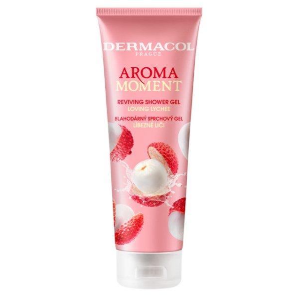 Dermacol Zuhanyzselé Csodálatos licsi Aroma Moment (Reviving Shower
Gel) 250 ml