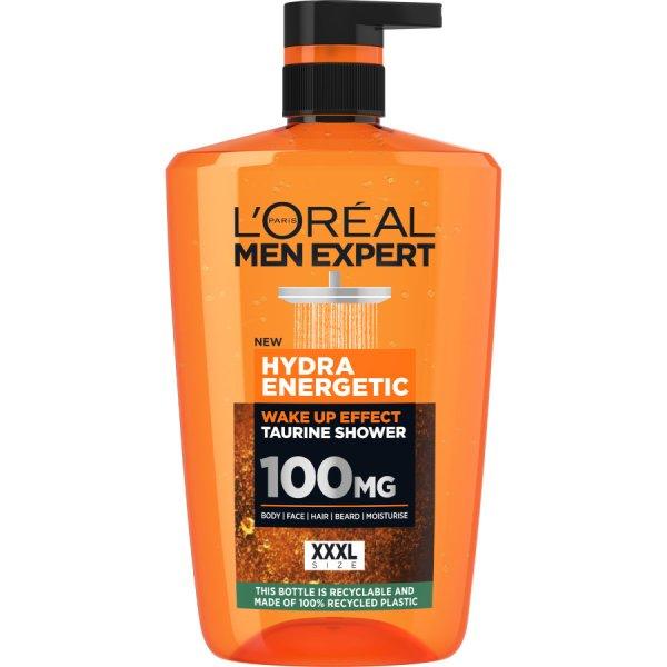 L´Oréal Paris Tusfürdő Men Expert Hydra Energetic (Wake Up
Effect Taurine Shower) 1000 ml