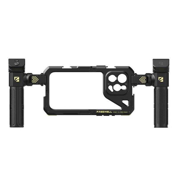 Tartókészlet Genius Rig Freewell iPhone 15 Pro Max készülékhez