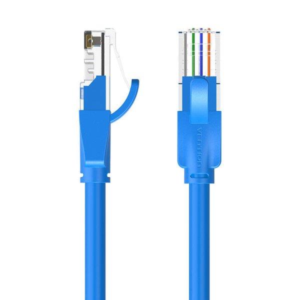 Network Cable UTP CAT6 Vention IBELD RJ45 Ethernet 1000Mbps 0.5m Blue