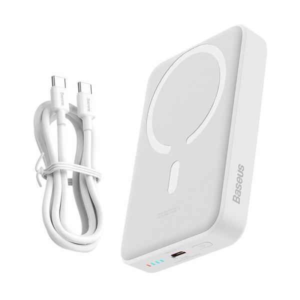 Baseus Powerbank mini 10000mAh, USB-C 30W (fehér)