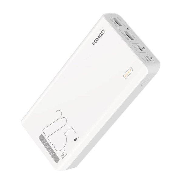 Romoss SENSE8F Powerbank,30000mAh, 22.5W (fehér)