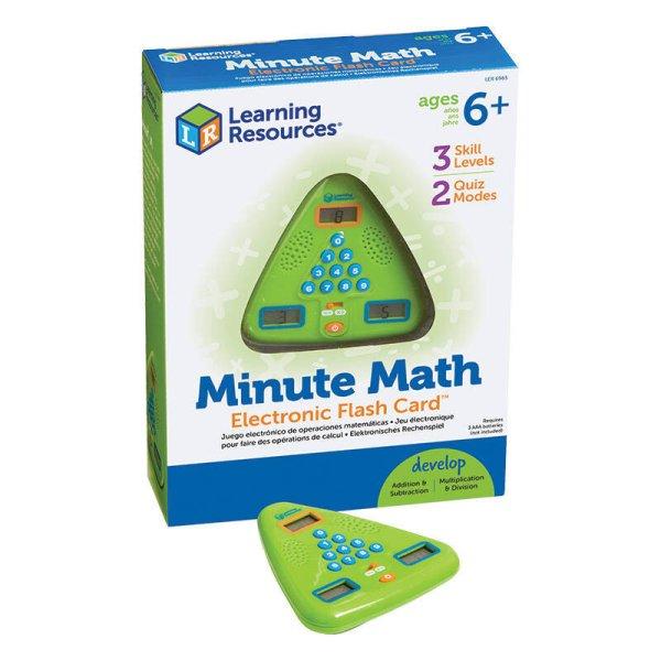 Learning Resources LER 6965 Minute Matematika Elektronikus Flash kártya