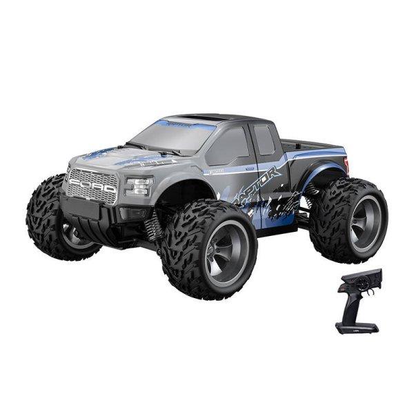 Távirányítós RC autó LED-es 1:18 Double Eagle (kék) Ford F-150 Raptor
E338-003