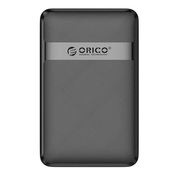 Orico 2577 HDD/SSD 2,5" meghajtóház, 5Gbps, USB-A USB Micro-B-re (fekete)