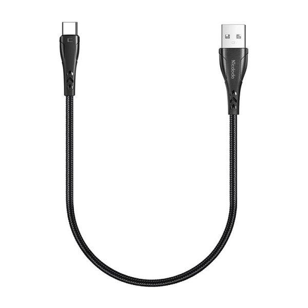 USB-USB-C kábel, Mcdodo CA-7460, 0.2m (fekete)