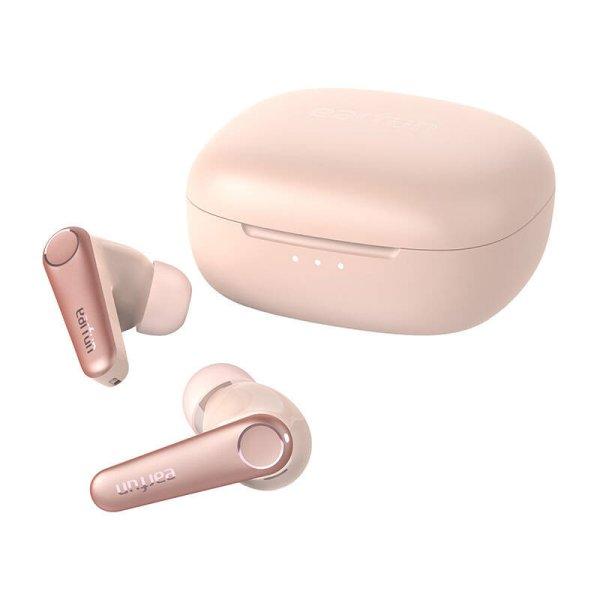 EarFun Air Pro 3 TWS Fülhallgató, ANC (rózsaszín)