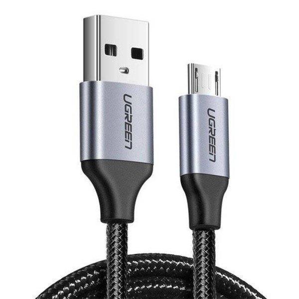 UGREEN US290 USB-Mikro USB kábel, 3m (fekete)