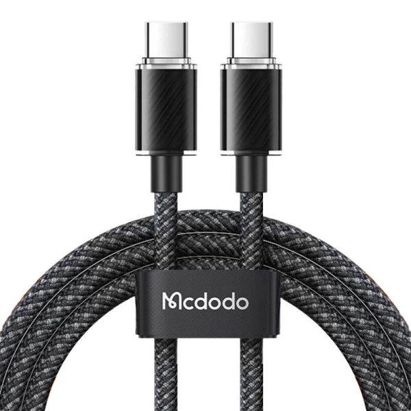 Kábel USB-C-USB-C Mcdodo CA-3670, 100W, 1,2m (fekete)