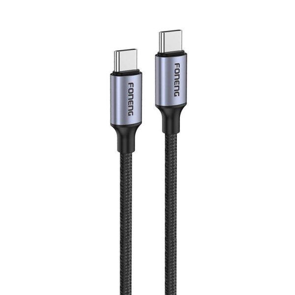 Kábel USB-C-USB-C Foneng X95 1.2m 60W (szürke)