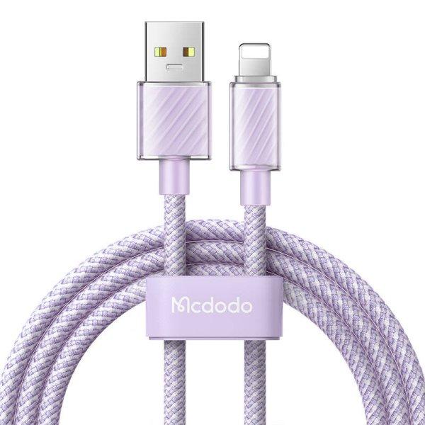 Kábel USB-A Lightning Mcdodo CA-3642, 1,2m (lila)