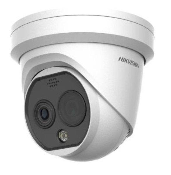 Hikvision DS-2TD1228T-3/QA (B) IP hő- (256x192) 50°x37,3° és láthatófény
(4 MP) kamera, -20°C-550°C, villogófény-/hangriasztás