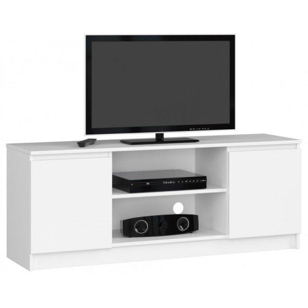 TV állvány 140 cm - Akord Furniture - fehér