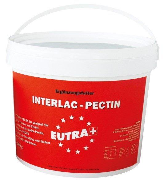 EUTRA INTERLAC - PECTIN hasmenésgátló, hasfogó, borjak, malacok, bárányok
számára természetes pektinnel - 2500 gramm