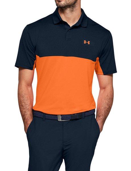 Férfi páncélos Performance Polo 2.0 Colorblock póló