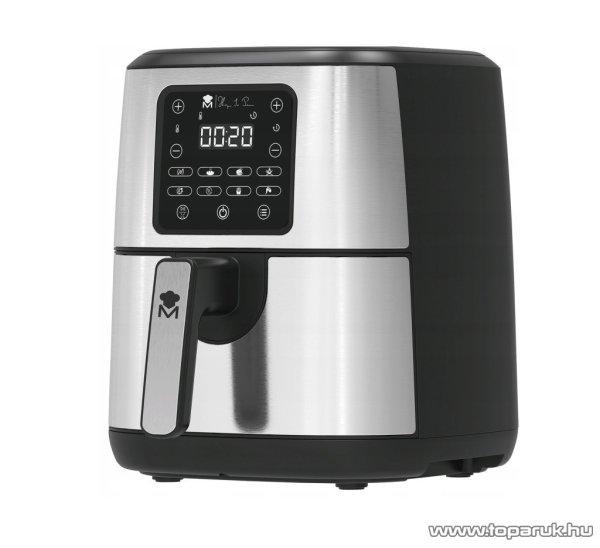 Masterpro BGMP-9321-HU Digitális érintőgombos forrólevegős olaj nélküli
légkeveréses Air Fryer sütő, olajsütő, fritőz, 4 literes, 1500 W