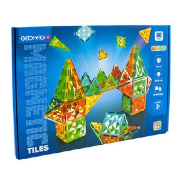 Geomag Magnetic Tiles Gems 60