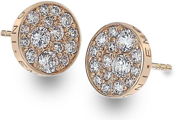 Hot Diamonds Ezüst fülbevaló Hot Diamonds Emozioni Scintilla Rose
Gold DE457